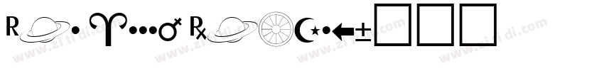 New Astro Medium字体转换